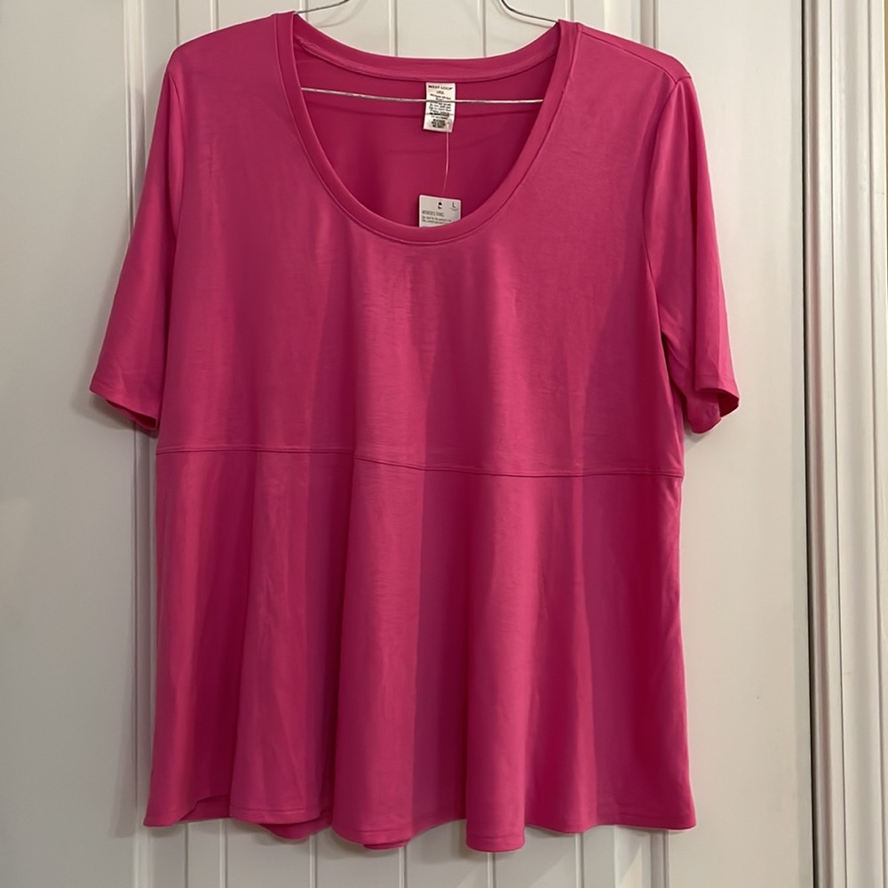 NWT West Loop pink tunic large
